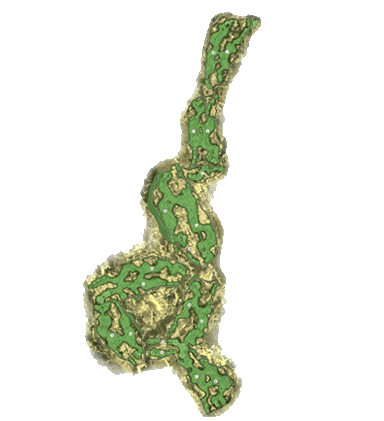 Haiko golf course shadow dunes course golf map