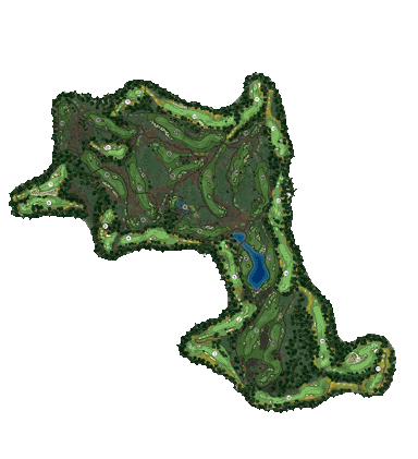 haikou course meadow links course golf map