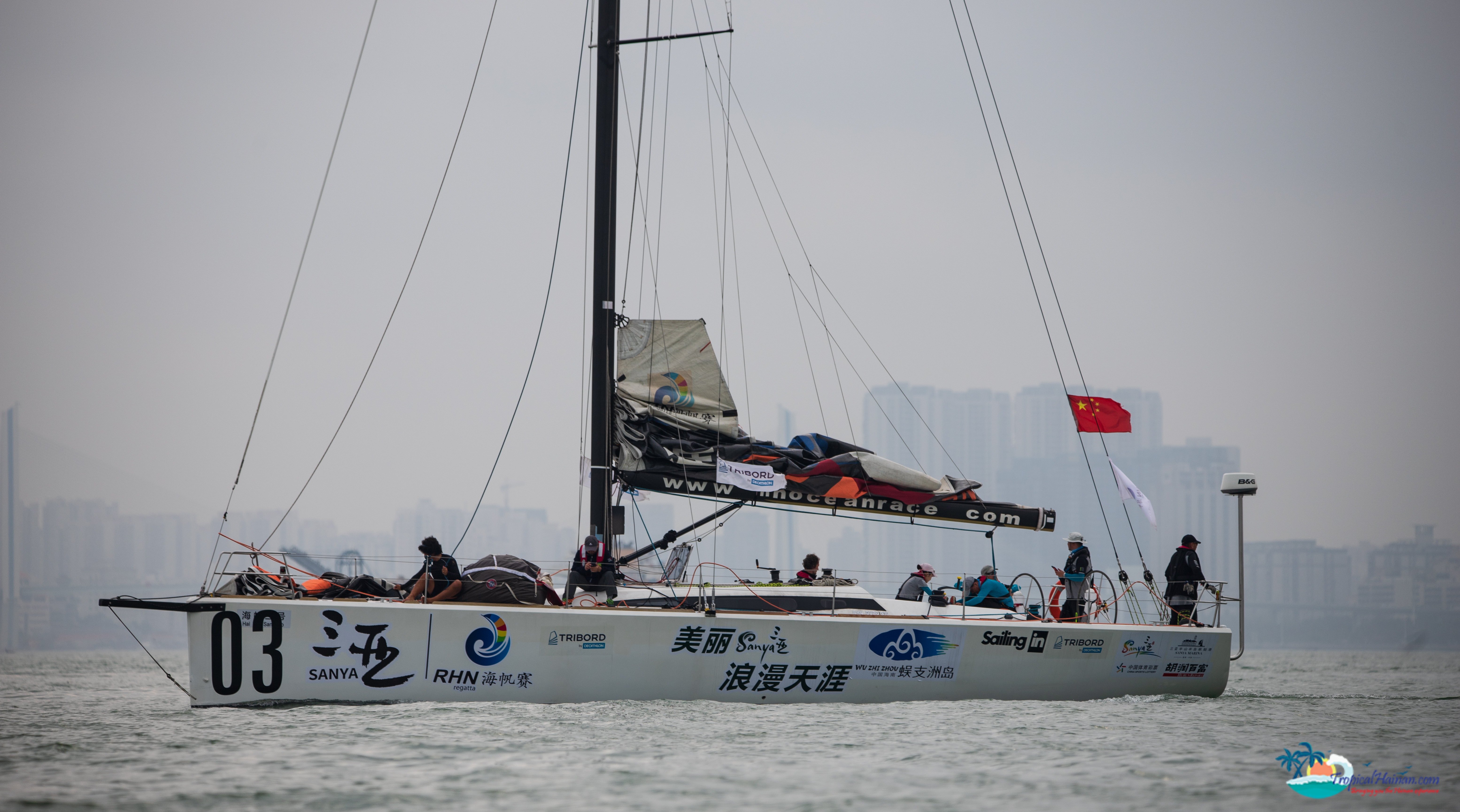 2019 Round Hainan Regatta HaiKou-WanNing Offshore Provisional Results